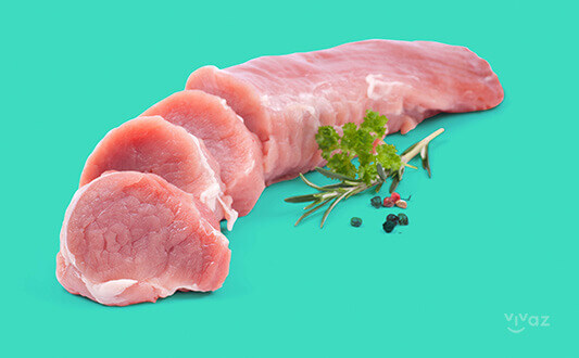 Solomillo de cerdo con salsa de soja y pimientos rojos - Vivaz Seguros