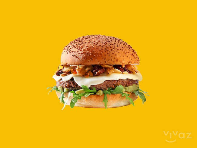 Receta: Hamburguesa vegetariana Receta: Hamburguesa vegetariana