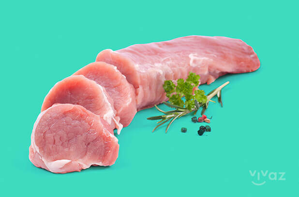 Cazuela de solomillo de cerdo con salsa de soja y pimientos rojos - Vivaz Seguros