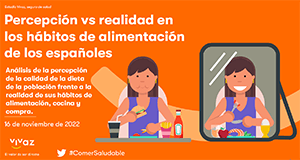 Percepción vs realidad en los hábitos de alimentación de los españoles