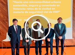 Mesa redonda micromovilidad urbana sostenible, segura y conectada en Valencia